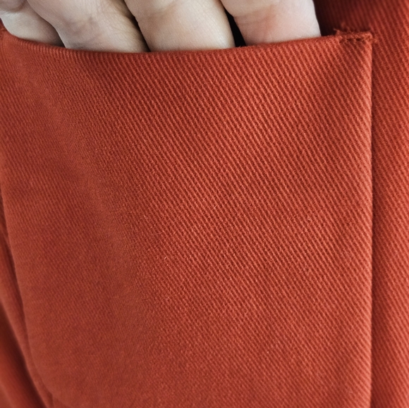 Jones New York Plus Cotton Rust 18W  Blazer - Picture 7 of 15